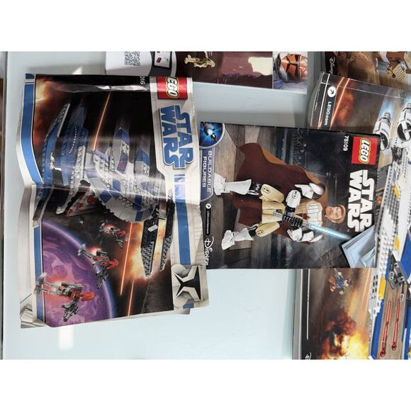 4 Lego Star Wars Instruction Manuals Only:7151,7913,6206,8014 - Picture 1 of 1